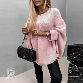 Chiara - Suéter Oversized em Tricô com Caimento Leve e Elegante