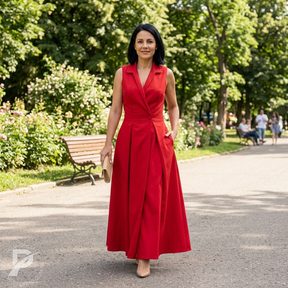 Vestido Dominique – Sofisticação e Elegância Clássica