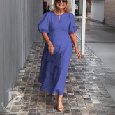 Vestido Romina – Elegância Atemporal com um Toque Moderno