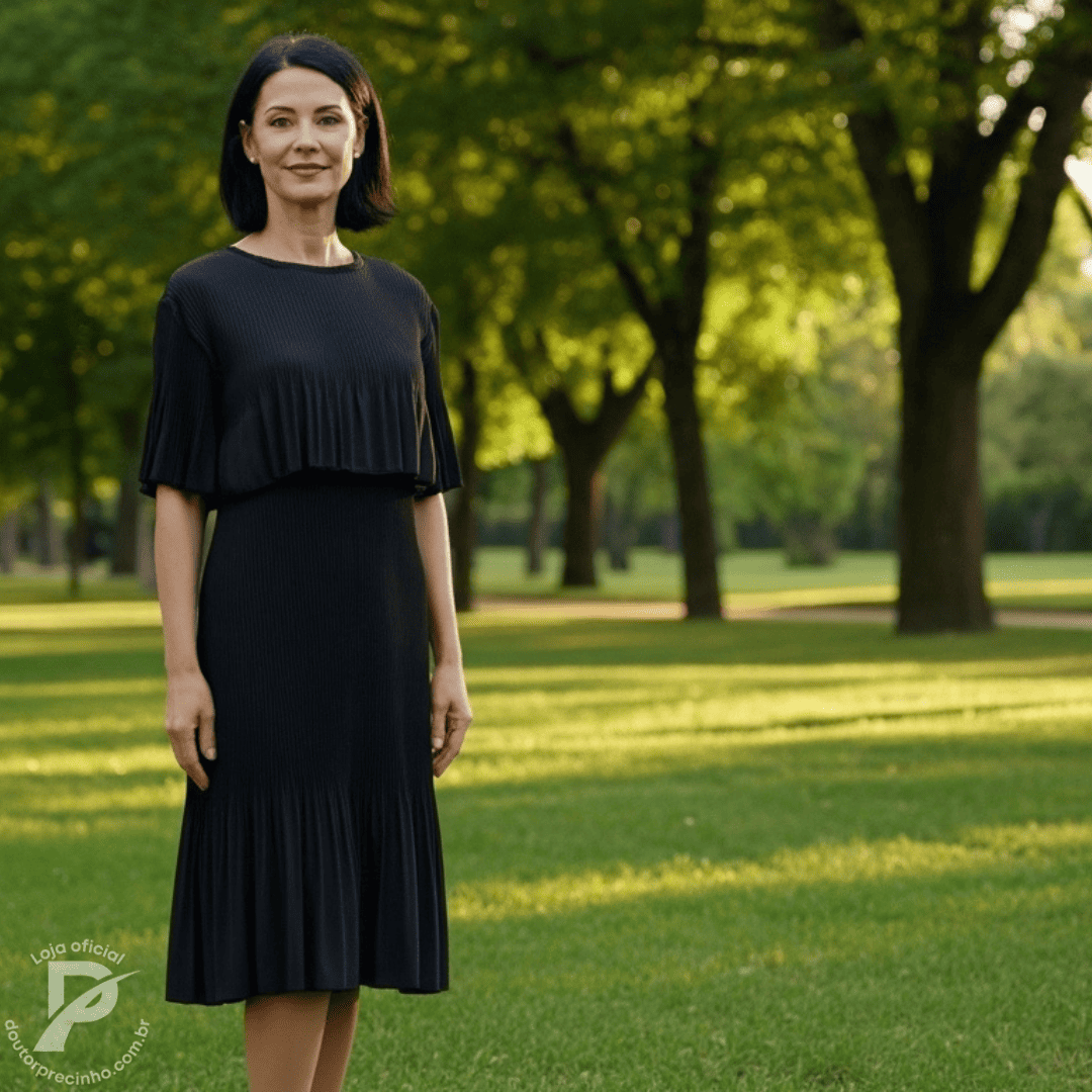 Vestido Soraly - Simplicidade que exala sofisticação