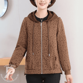 Jaqueta Nerina – Conforto Térmico e Estilo com Toque Floral