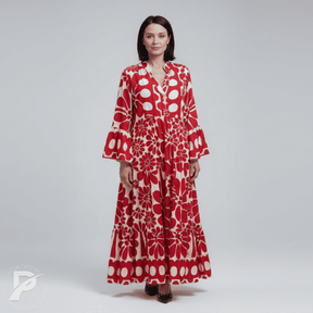 Vestido Arielle - Elegância natural e segurança