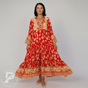 Vestido Ardélia – Leveza, Cor e Movimento