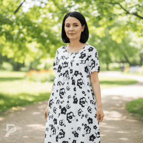 Vestido Iolanda - Serenidade Que Envolve