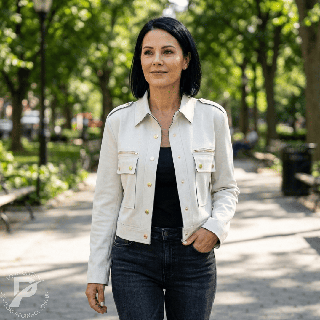 Jaqueta Kezya – Estilo Urbano com Elegância Atemporal