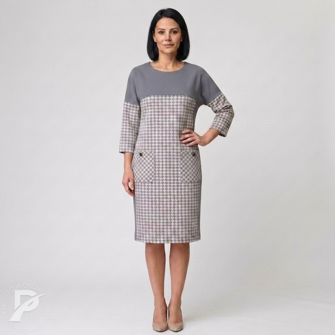 Vestido Elizia – Sofisticação e Conforto em Uma Única Peça