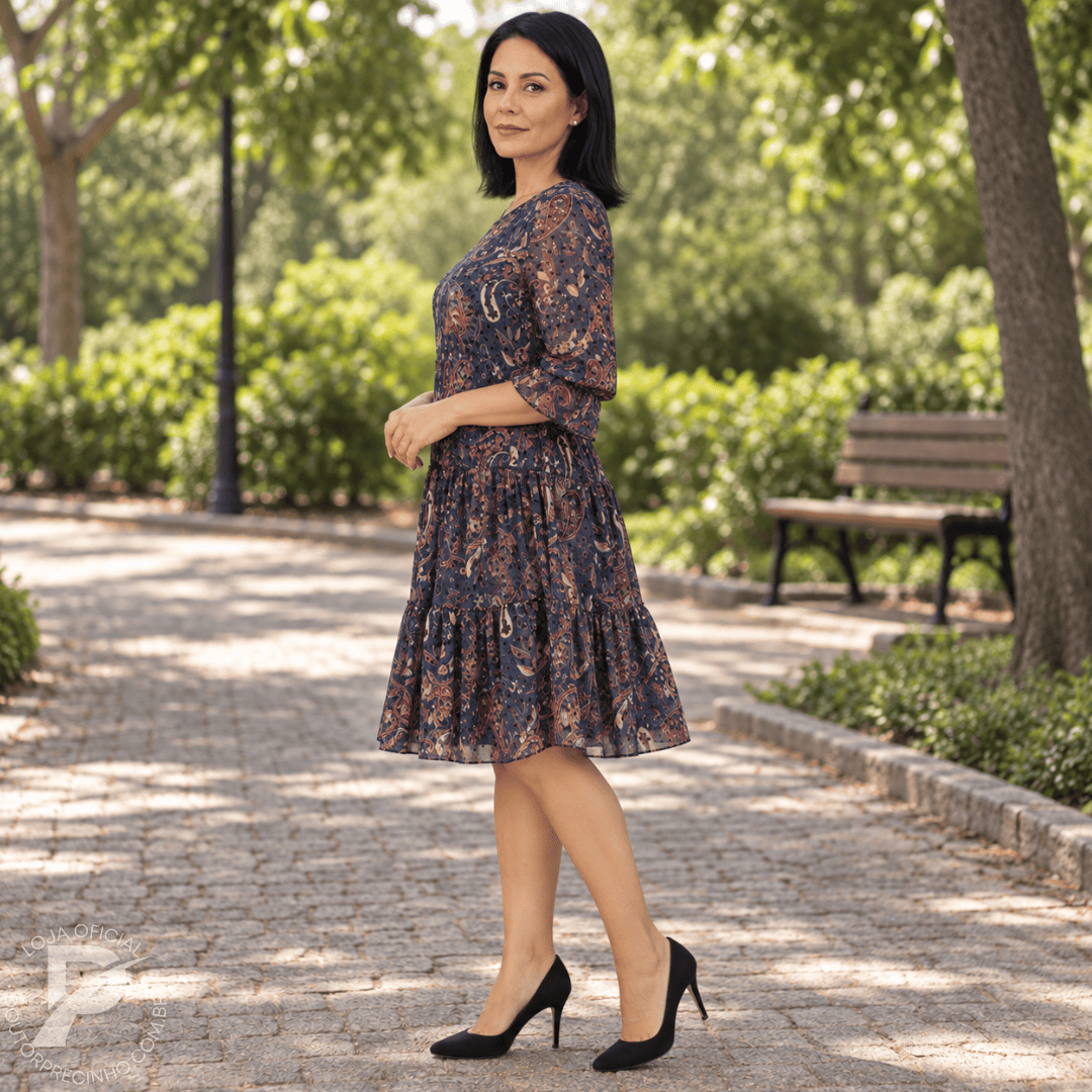 Vestido Karen - Leveza e Elegância