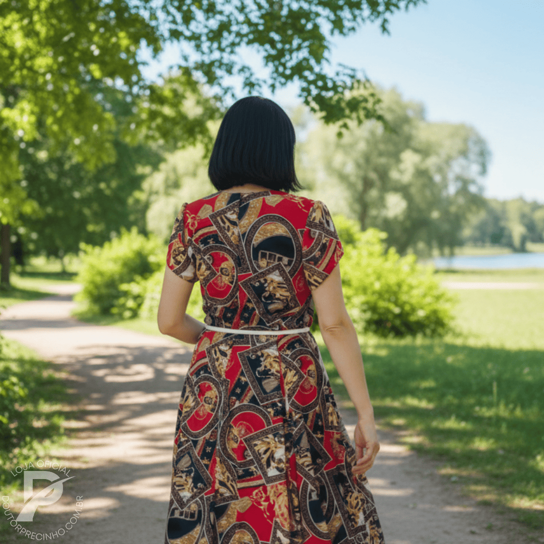 Vestido Alessa - Visual Imponente