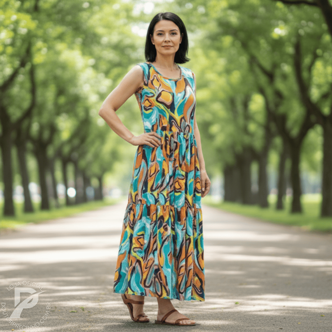 Vestido Graziella - Definição de energia e feminilidade
