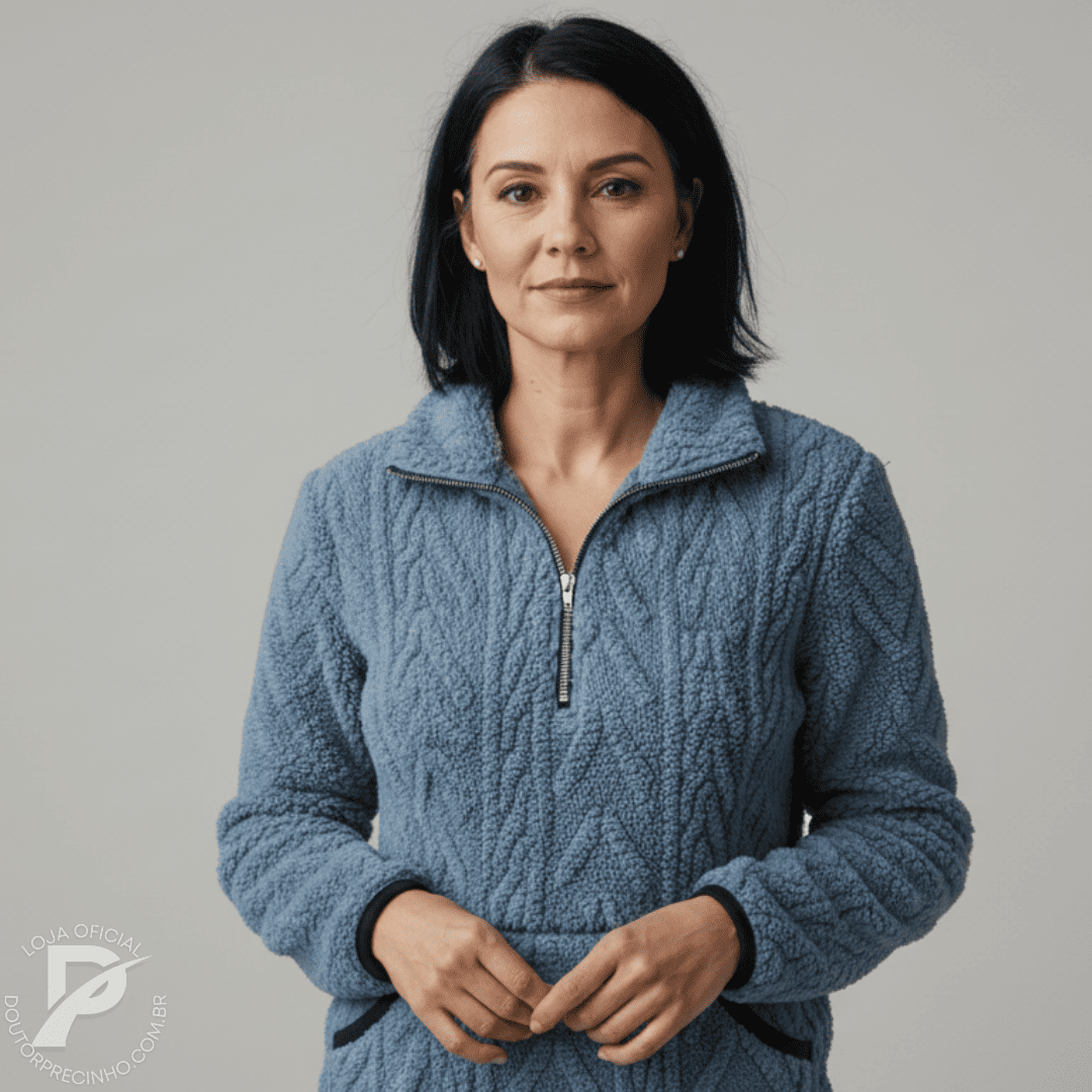 Casaco Naíra - Aconchego que Envolve