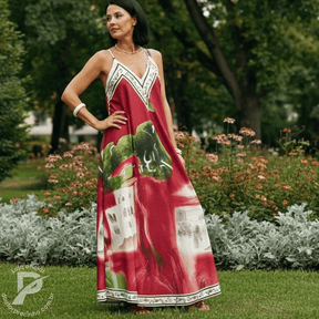 Vestido Eraline – Estilo Artístico, Elegância e Liberdade em Cada Movimento
