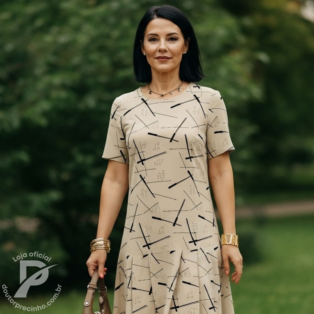Vestido Tassielle – Moderno, Leve e Elegante