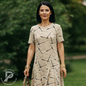 Vestido Tassielle – Moderno, Leve e Elegante