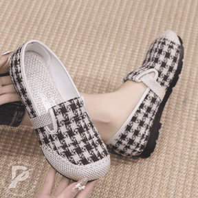 Sapato Noa – Mocassim com Estampa Pied-de-Poule