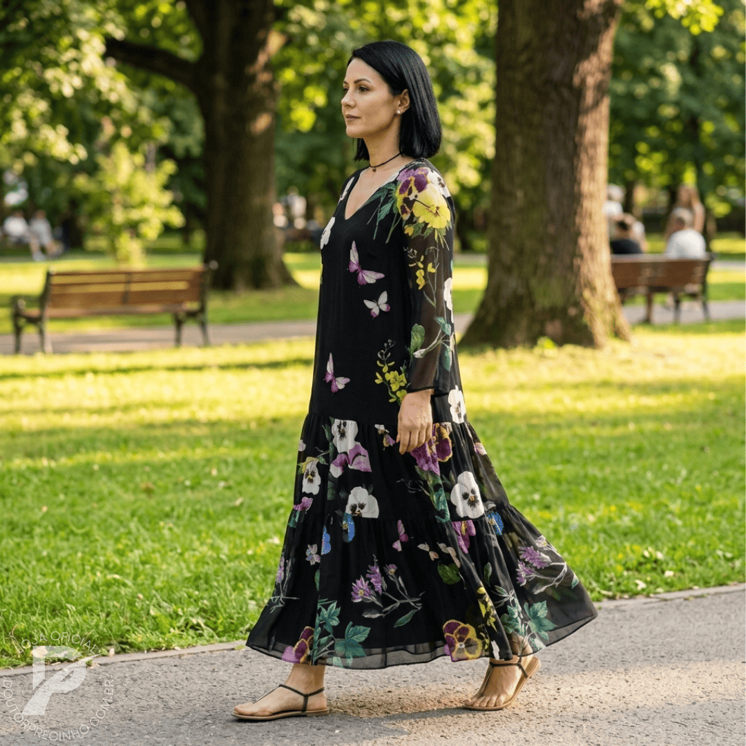 Vestido Melinda - Presença Que Fica na Memória