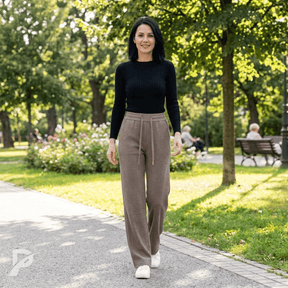 Calça forrada em lã - Poly
