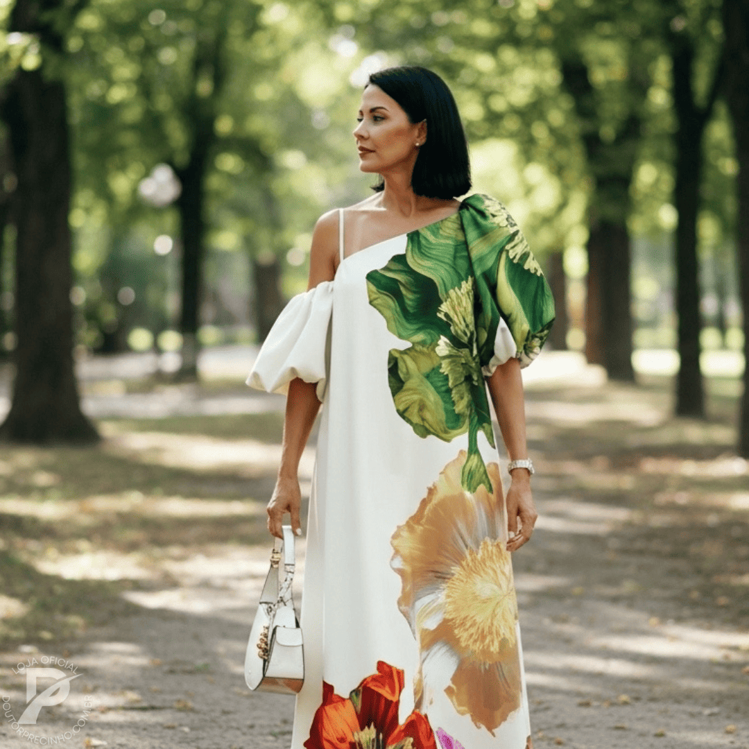 Vestido Kiara - Arte vibrante