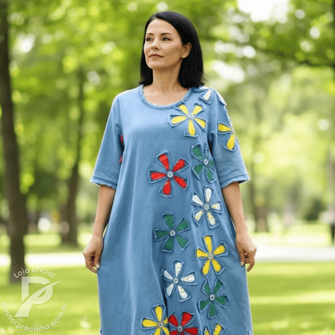 Vestido Elaris – Leveza, Cor e Alegria em Cada Detalhe