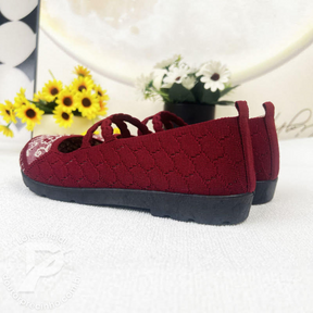 Sapatilha Elora - Bordada Confortável e Elegante