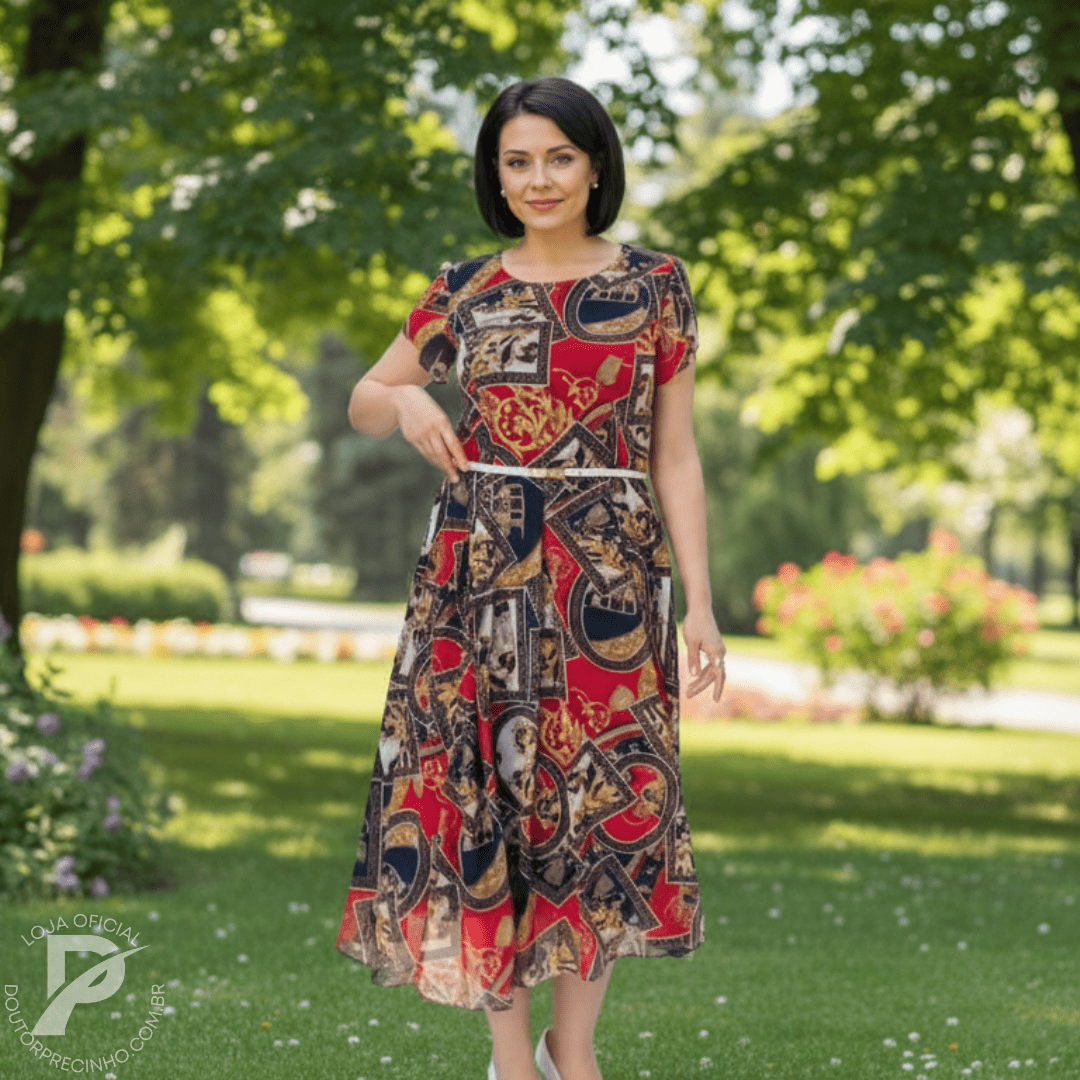 Vestido Alessa - Visual Imponente