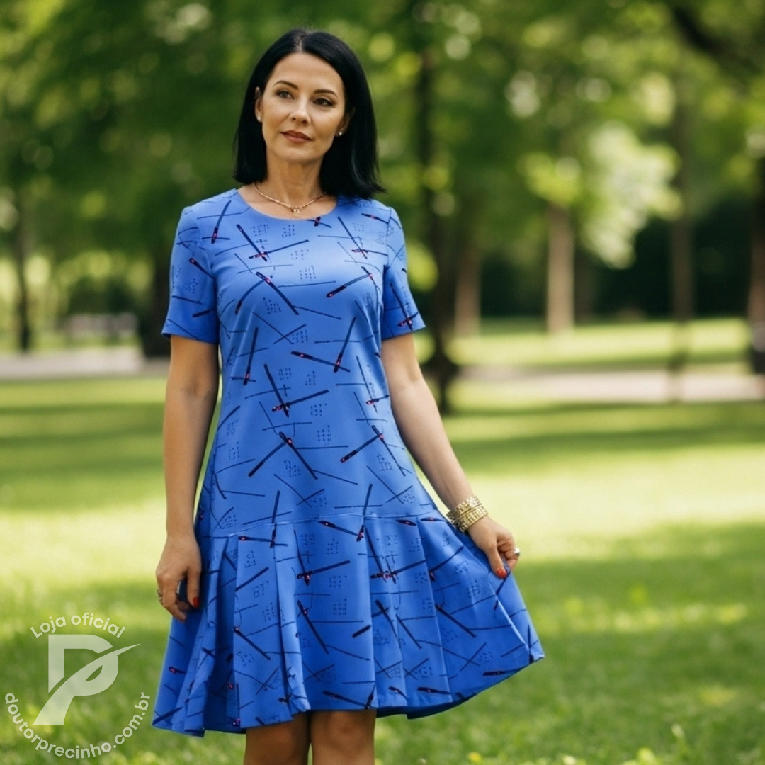 Vestido Tassielle – Moderno, Leve e Elegante