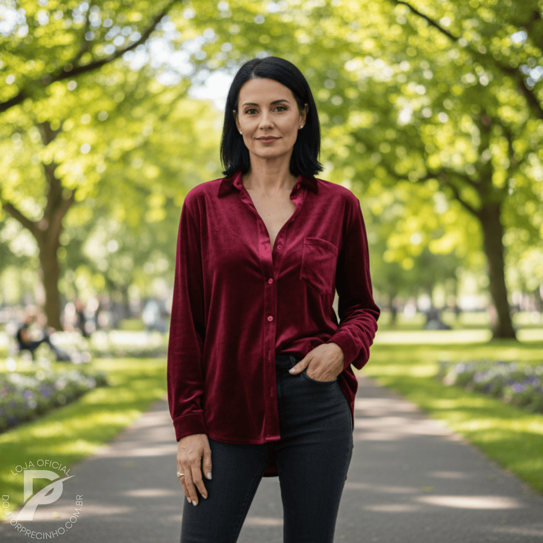 Camisa Safira - Design atemporal