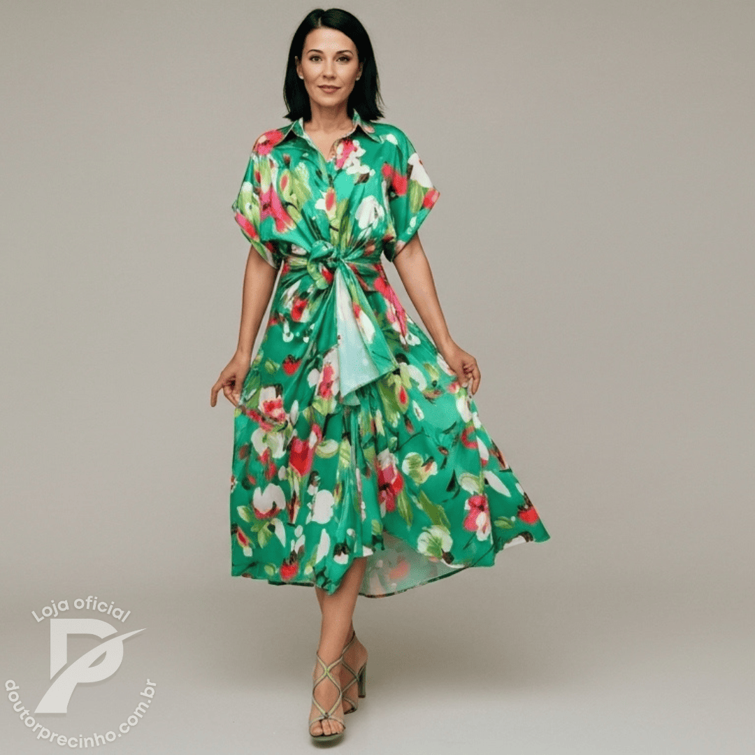 Vestido Anellie – Elegância Leve e Atemporal