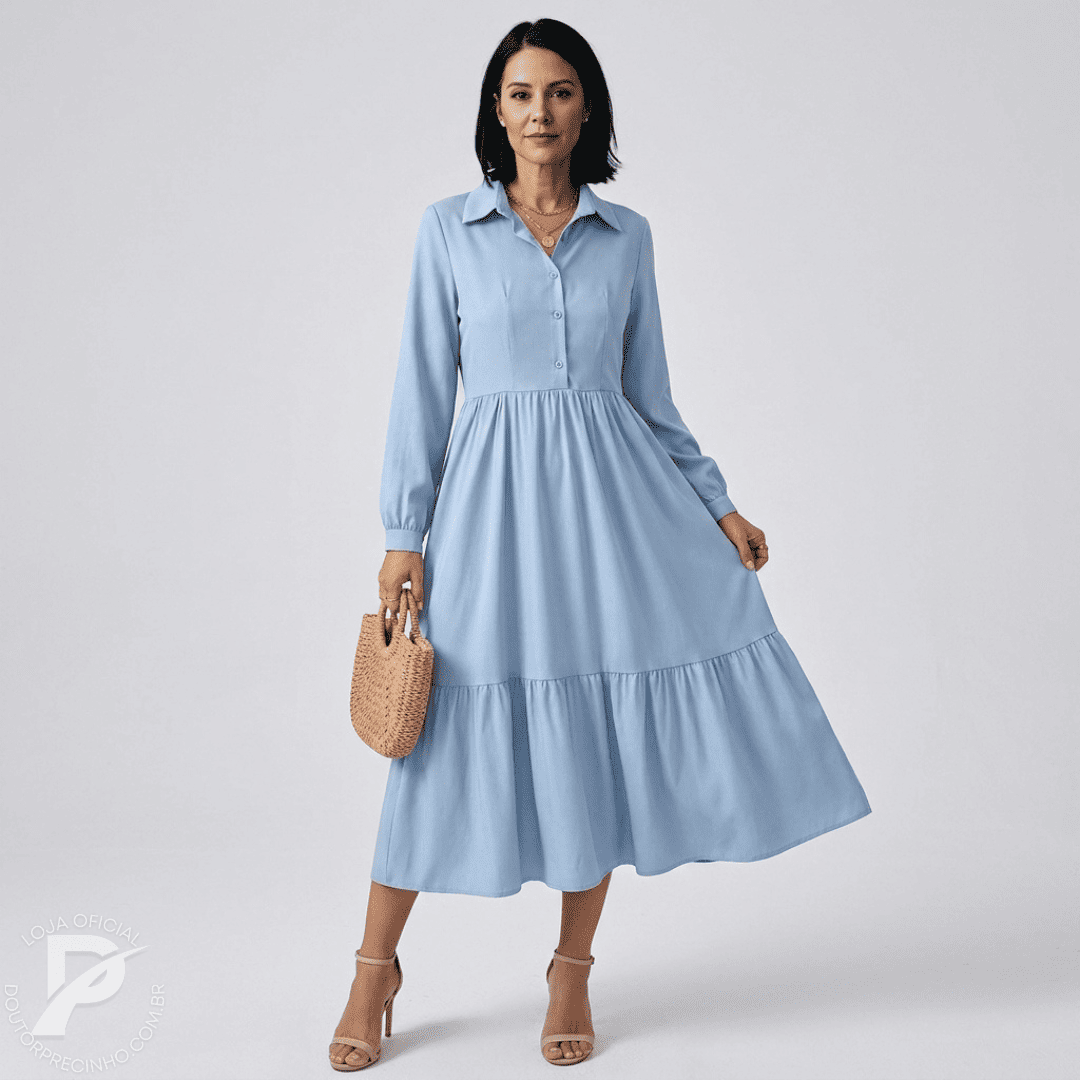 Vestido Manuela - Elegância Em Todos Os Momentos
