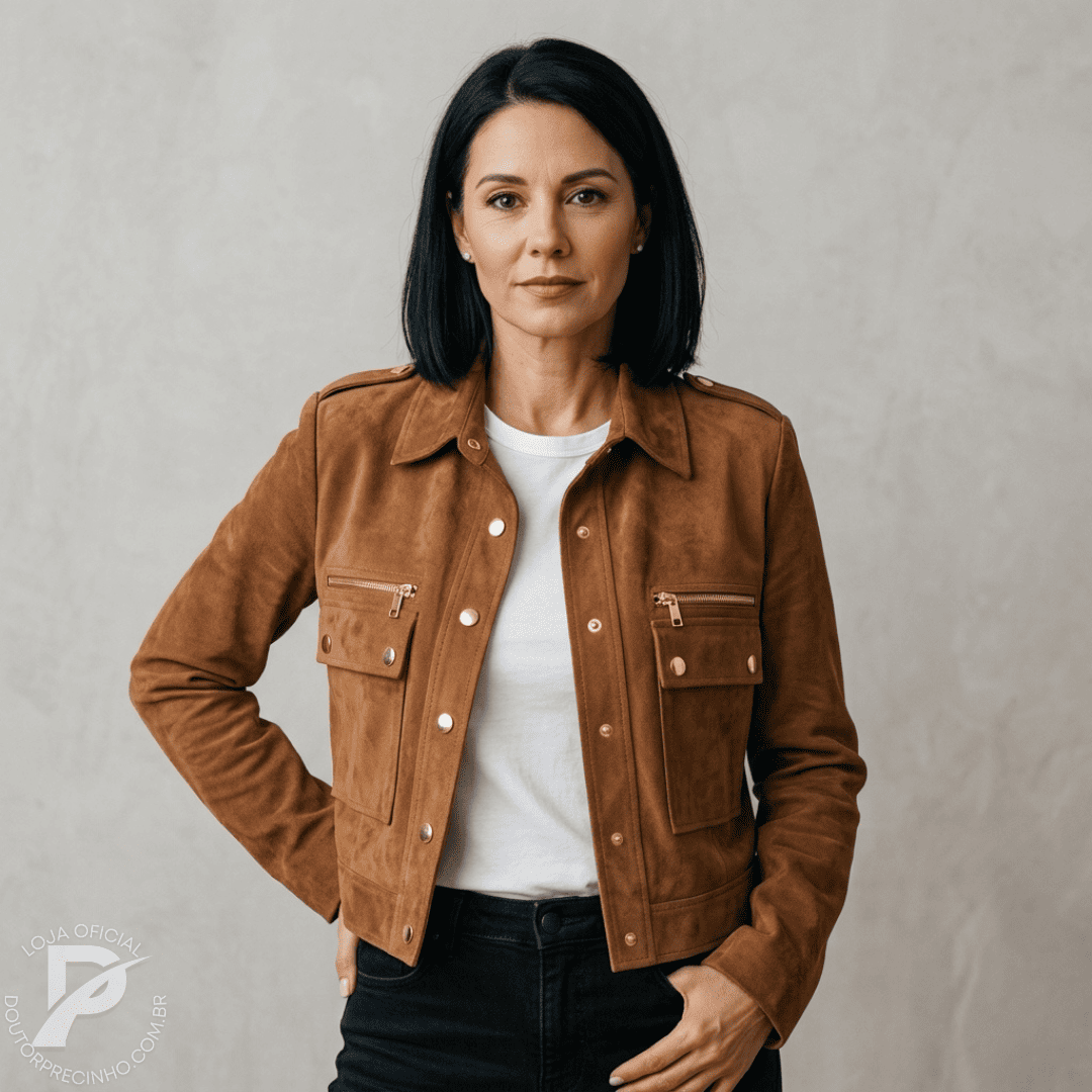 Jaqueta Kezya – Estilo Urbano com Elegância Atemporal