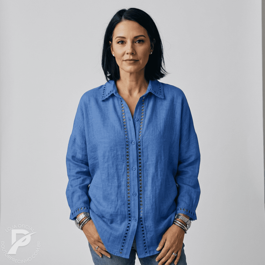 Camisa Ismênia - Charme Que Nunca Passa Despercebido