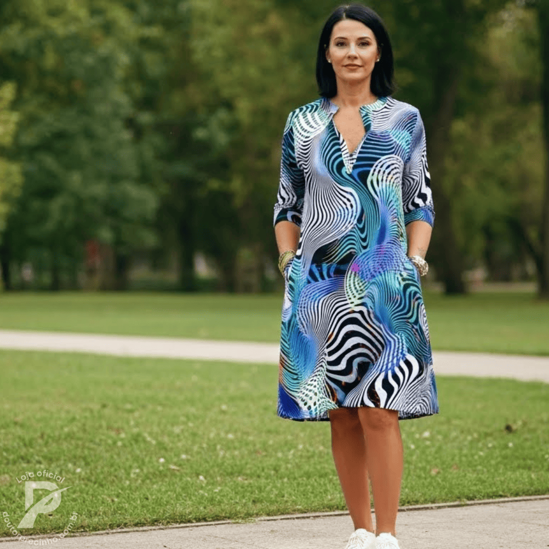 Vestido Emarise - Movimento e personalidade