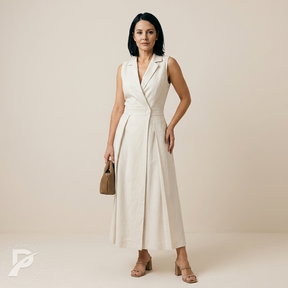 Vestido Dominique – Sofisticação e Elegância Clássica