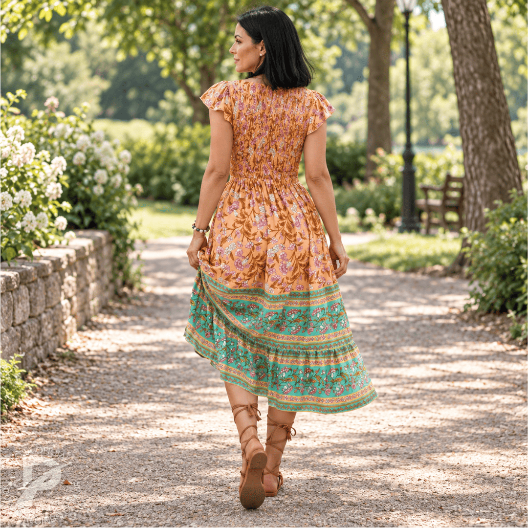 Vestido Venezia – Leveza, Romance e Estilo em Cada Movimento
