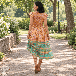 Vestido Venezia – Leveza, Romance e Estilo em Cada Movimento