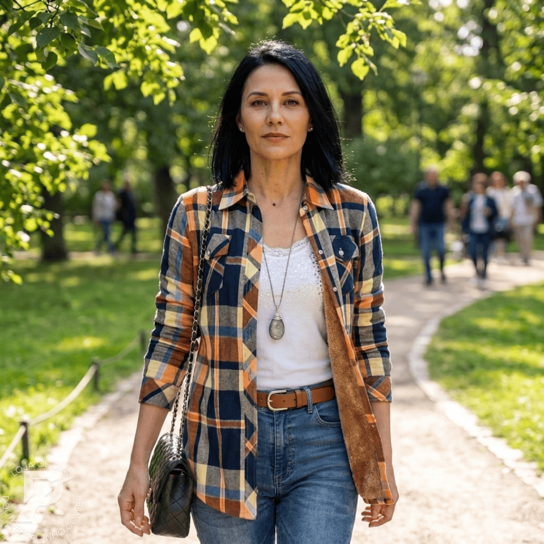 Blusa Forrada de Lã para Inverno - Ana