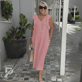 Vestido Kalissa - Midi com Amarração nas Costas