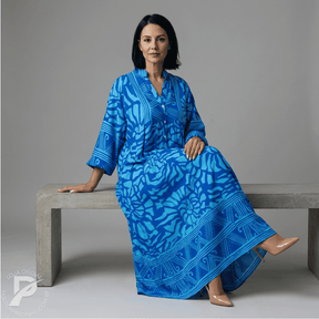 Vestido Kaftan Amari - Solto, leve e muito confortável