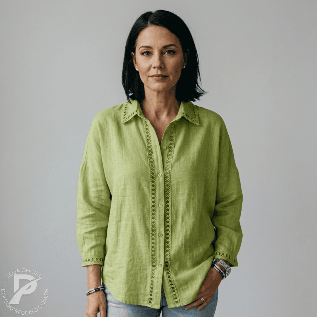 Camisa Ismênia - Charme Que Nunca Passa Despercebido