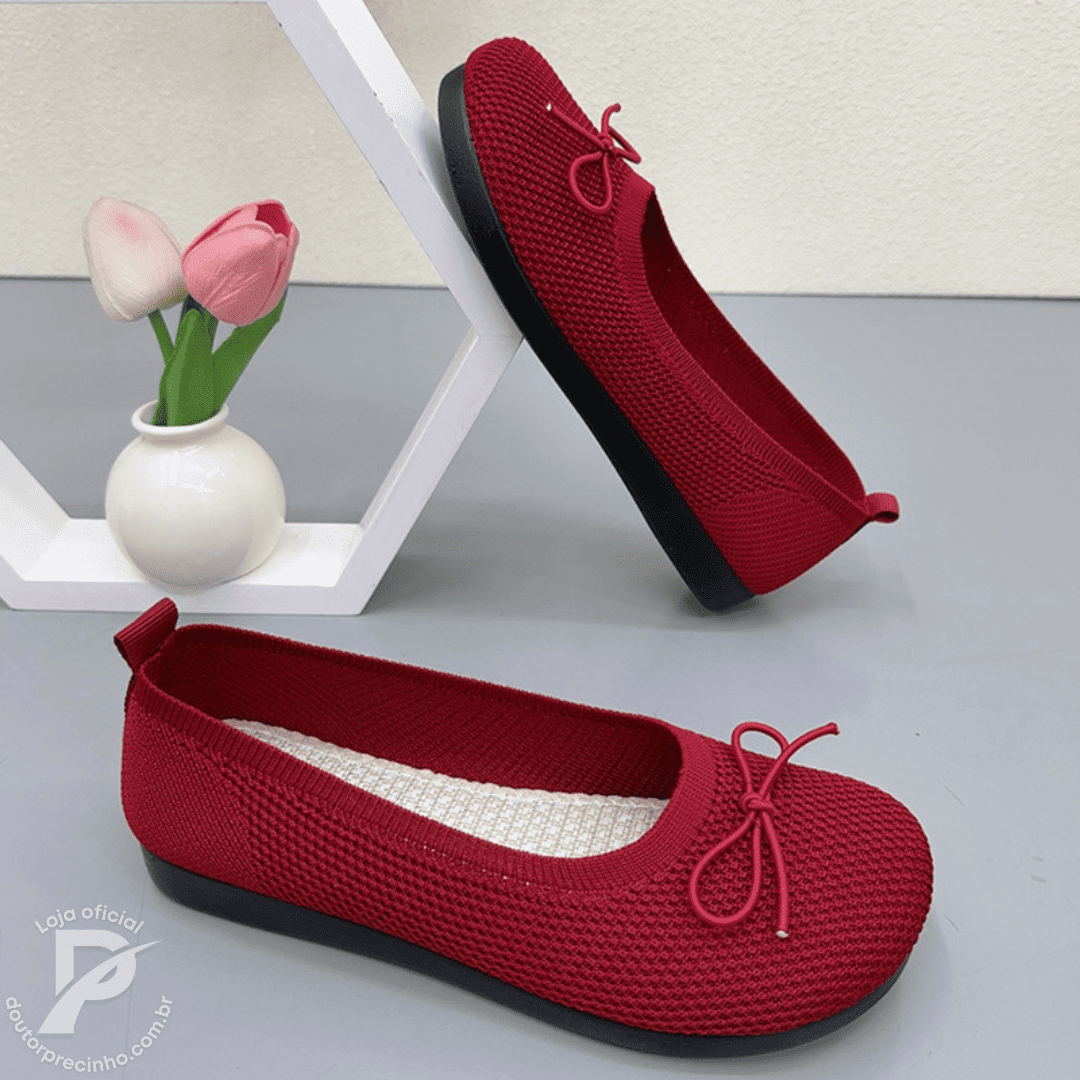 Sapatilha Coralie - Solado estável e flexível
