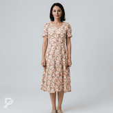Vestido Marina - Alto nível de elegância e frescor