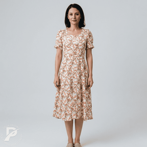 Vestido Marina - Alto nível de elegância e frescor
