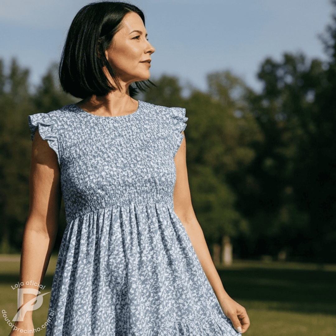Vestido Livianne - Graciosidade que transmite leveza