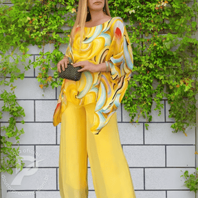 Conjunto Amália - Elegância e Estilo Colorido