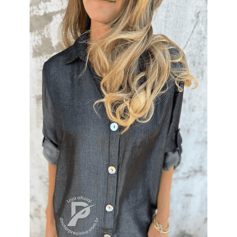 Camisa Jeans Portofino - Elegância Casual