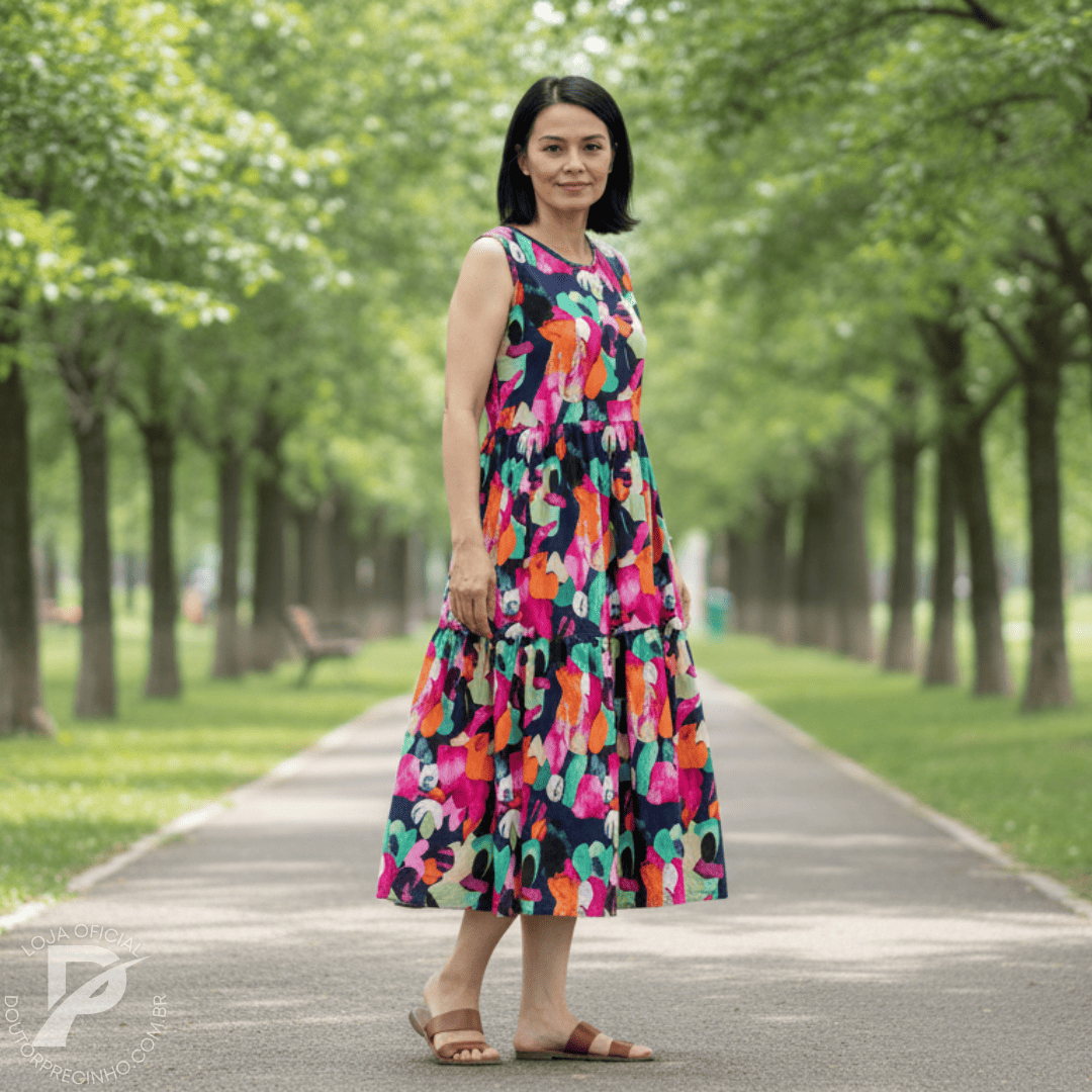 Vestido Graziella - Definição de energia e feminilidade