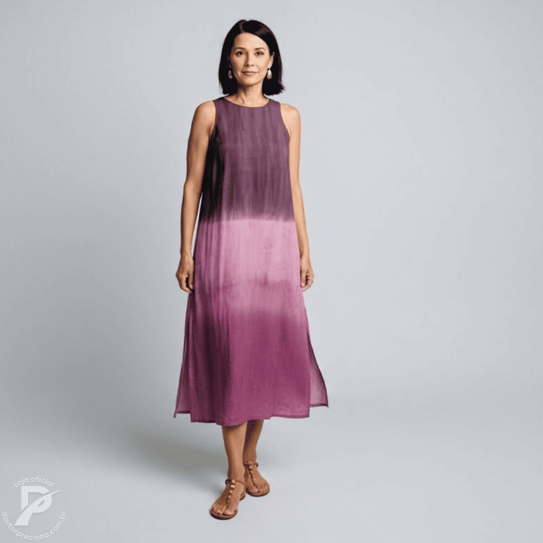 Vestido Zalinne - Leveza que envolve