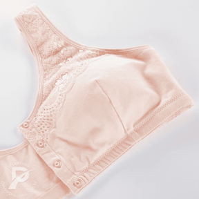 [Kit 2 peças] Sutiã Nalina - Botões Frontais e Renda Delicada