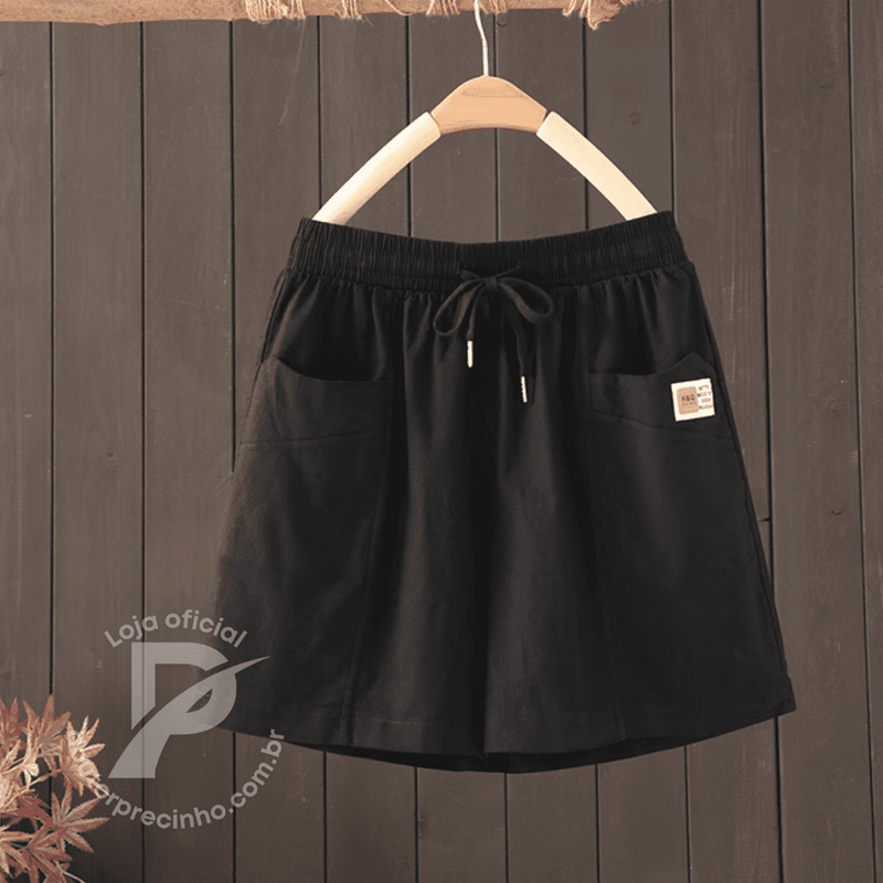 Short Diana: Conforto e Estilo para o Seu Dia a Dia