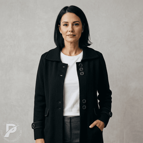 Casaco Lirian – Elegância Clássica Com Um Toque Moderno