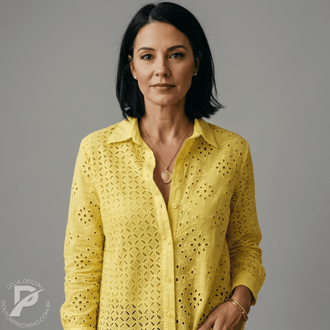 Camisa Elodie - Frescor Delicado